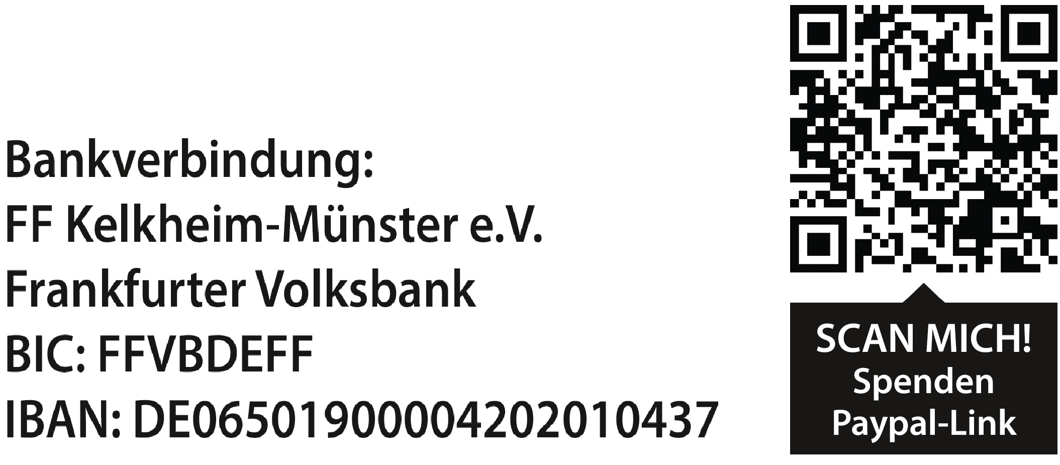Verbindung Spendenlink